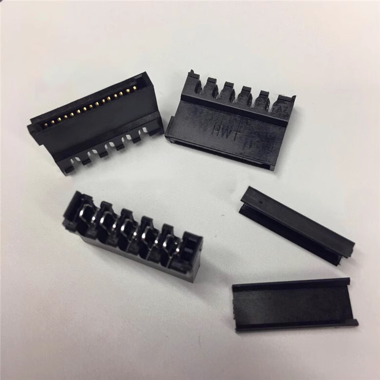 Power Supply Hard Drive Puncture-Type Power Supply Plastic Shell Serial Port Hard Drive Elbow Sata Plug Black with Cover