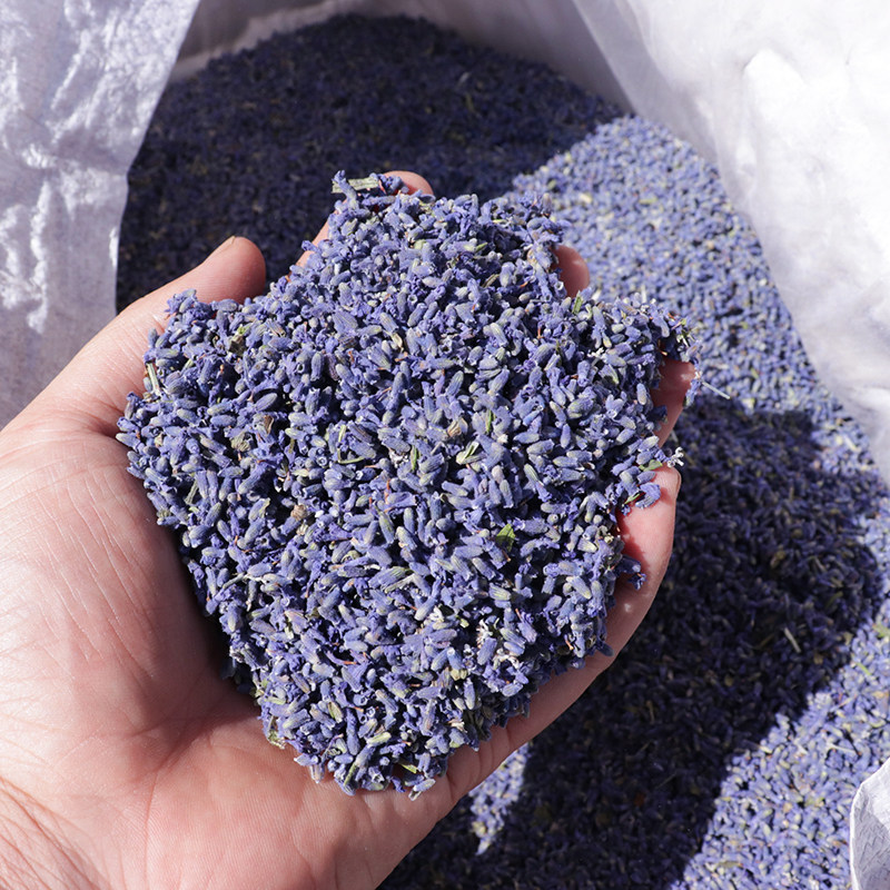 Lavender dried flower grain lavender dried flower Bulk natural spices aromas fragrant wardrobe pillow car fragrant bag for sleep