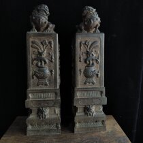 Natural bluestone carvings good luck in all seasons good fortune good fortune longevity good luck good luck good luck good luck good luck stone pillar ornaments practical collection