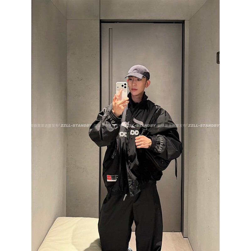 26Ss Football Series Vana Ilusion Manchester United 3B Patch Embroidery Jacket Unisex Trendy Jacket 26Ss Football Series Vana Ilusion Manchester United 3B Patch Embroidery Jacket Unisex Trendy Jacket