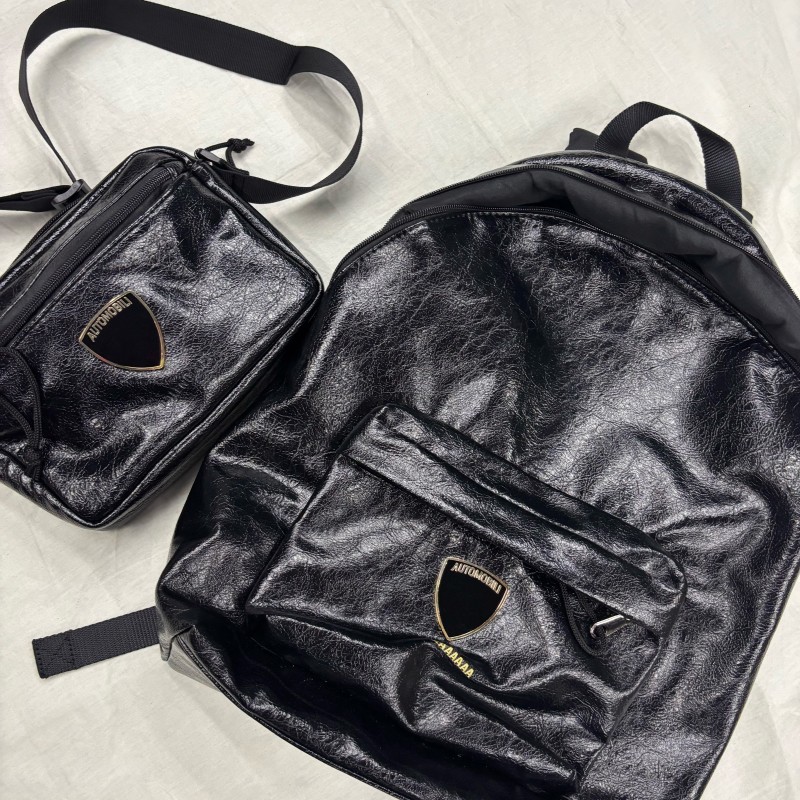 Sports Car Collaboration Vana Ilusion Steel Plate Backpack School Bag Unisex Shoulder Crossbody Bag Trendy Sports Car Collaboration Vana Ilusion Steel Plate Backpack School Bag Unisex Shoulder Crossbody Bag Trendy