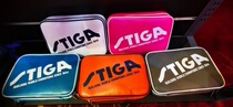 STIGA Stimas Castica PU leather table tennis racket bag sports bag square pat bag CP-5W