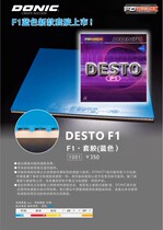 Great Eng Sports Multinik table tennis rubber sheet F1 blue rubber sheet table tennis racket rubber sheet rubber anti-gum rubber