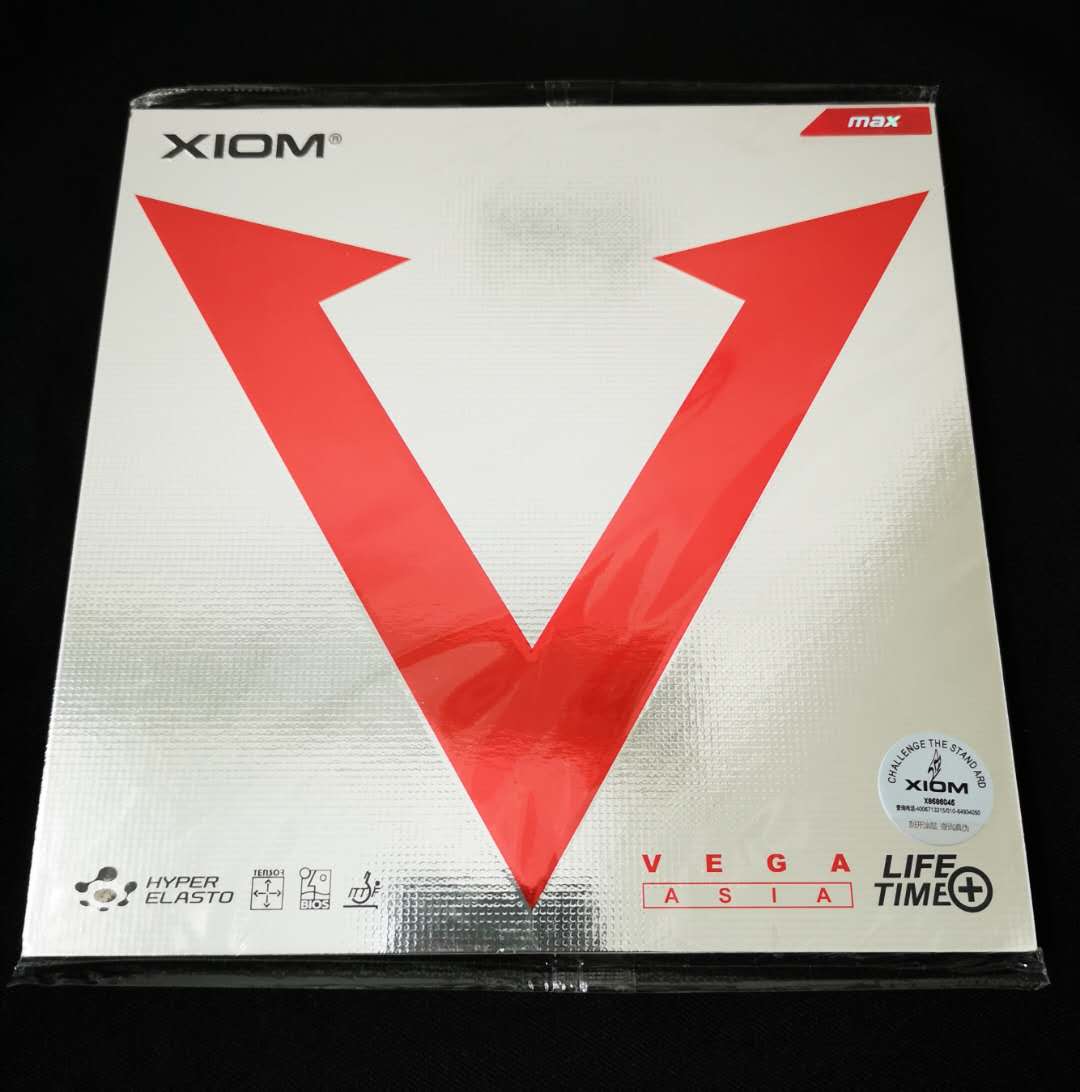 Line goods with anti-fake XIOM Arrogance Unique VEGA Red V Anti-gum rubber rubber rubber sheet table tennis cover rubber