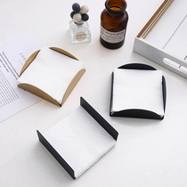 不锈钢方形立式纸巾座桌面抽纸收纳台酒店餐厅纸巾夹创意LOGO定制