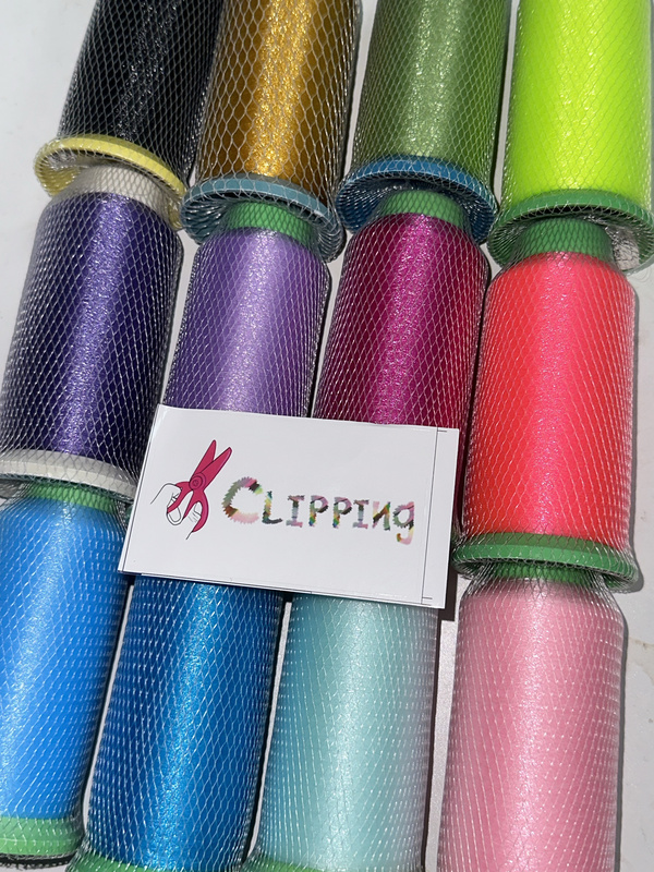 [Li Li Li] Transparent Fish Thread Hand-Cranked Flat Knitting Machine Design, Non-Elastic, Transparent, Not Easy to Break, Creative Fabric