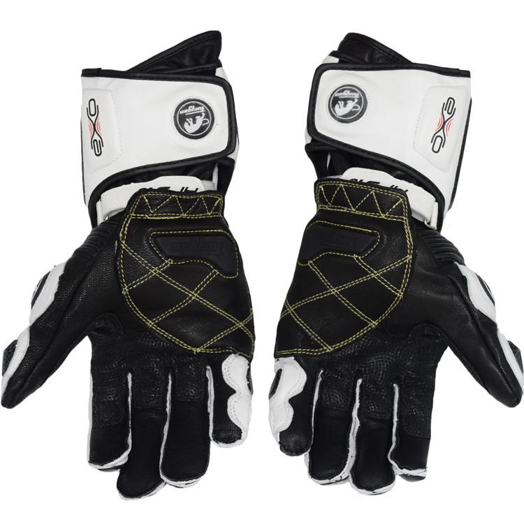 Jaguar Furygan AFS10 xe máy bằng sợi carbon ngón tay dài thoáng khí chống trượt đua - Xe máy Rider thiết bị bao tay chạy xe