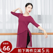 Middle and Long Dance Costume Woman Model Modern Dance Classical Dance Chinese Dance Training Costume