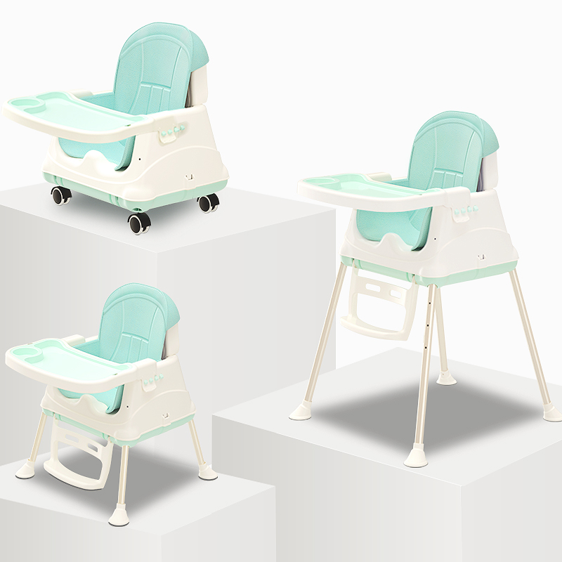 Baby dining chair Baby portable dining table Qiaochen multi-function bb dining table and chair seat foldable children's dining chair