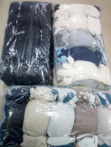 Heterochromatic cotton gloves for men and women with thick roswear gloves protective color gloves 100 Double price