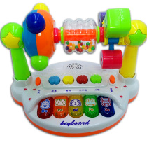 Newborn 01-6-12 months rattle baby 1-3 years old educational baby toy hand grasping early education boys and girls rotating Bell