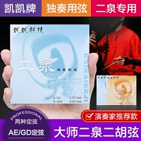 Master -class Kaikai GD Professional Erquan Erhu String erquan String Gd erquang String Kaikai Technology Качество звука сильное