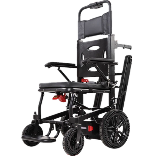 Электрическая коляска вверх и вниз по лестнице Умная складная дорожка Полностью автоматическая легкая пожилая скалолаза