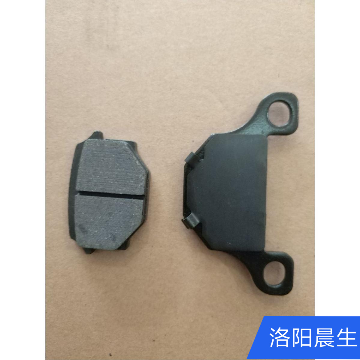 Suitable for luxury Suzuki locomotive GN125H Old paragraph Drilling Leopard Silver Leopard Single Piston Disc Brakes front brake sheet