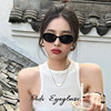Sunglasses for Women, High-End Style, Small Face, European and American Retro, Small Frame, Oval, 2025 New Model, Internet Celebrity, Prescription Sunglasses, Trendy