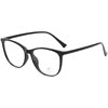 European and American Cat-Eye Black Frame Glasses for Women, No-Makeup Essential, Retro Small Face, Blue Light Blocking, Prescription Glasses Frame Available
