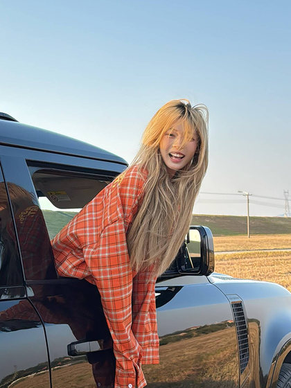 NECOYEP原创自制2025春季新款美式格纹长袖衬衫男女宽松休闲外套