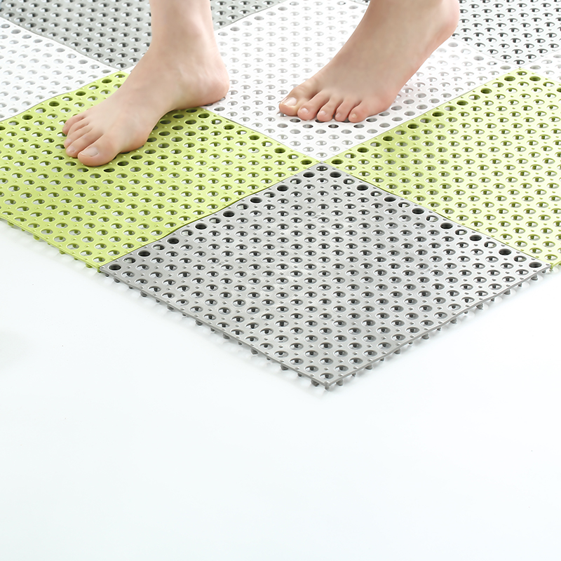 Bathroom anti-slip shower room bath riser Cushion Home Anti-Fall Splicing Hollowed-out Mat Toilet Toilet Floor Mat-Taobao
