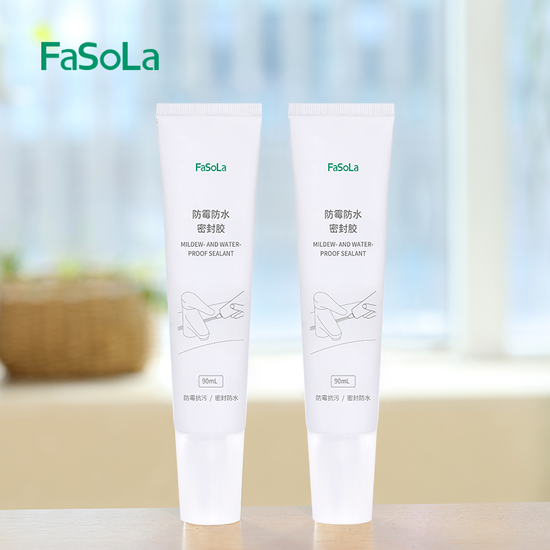 Glass glue waterproof and mildew-proof kitchen and strong force glue transparent silicone Sink Sealant Water Filling stitch Toilet High Temperature Resistant