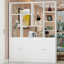 Simple screen partition cabinet living room entrance hall double-sided storage shoe cabinet modern entrance hall wine cabinet