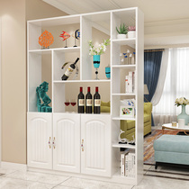 Portal cabinet wine cabinet simple modern locker rack living room partition cabinet screen foyer shoe cabinet decoration cabinet