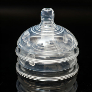 Núm vú bình sữa cỡ lớn dùng được cho trẻ sơ sinh Núm vú cao su silicone siêu rộng - Các mục tương đối Pacifier / Pacificer
