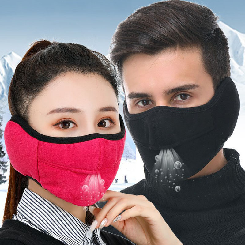 Subzero Anti-chilling Northeast Harbin Warm Thickened Grip Suede Ear Mask Mask for male and female Moshe Snow and Rural Tourism Equipment