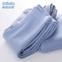 Northeastern ultra-thick velvet thermal pants for middle-aged and older children Harbin Xuexiang cold-proof baby cotton pants for boys and girls bottoming pants
