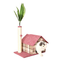 Cat House Nest Cat Climbing Frame Cat Scratch Board Cat Nest Mao Claw Cat Tree Cat Jumping Platform Sisal Hemp Claw Column Cat Toy