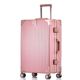 Aluminum frame suitcase men's 24-inch universal wheel trolley case women's Korean version 20-inch suitcase students 28 password leather case