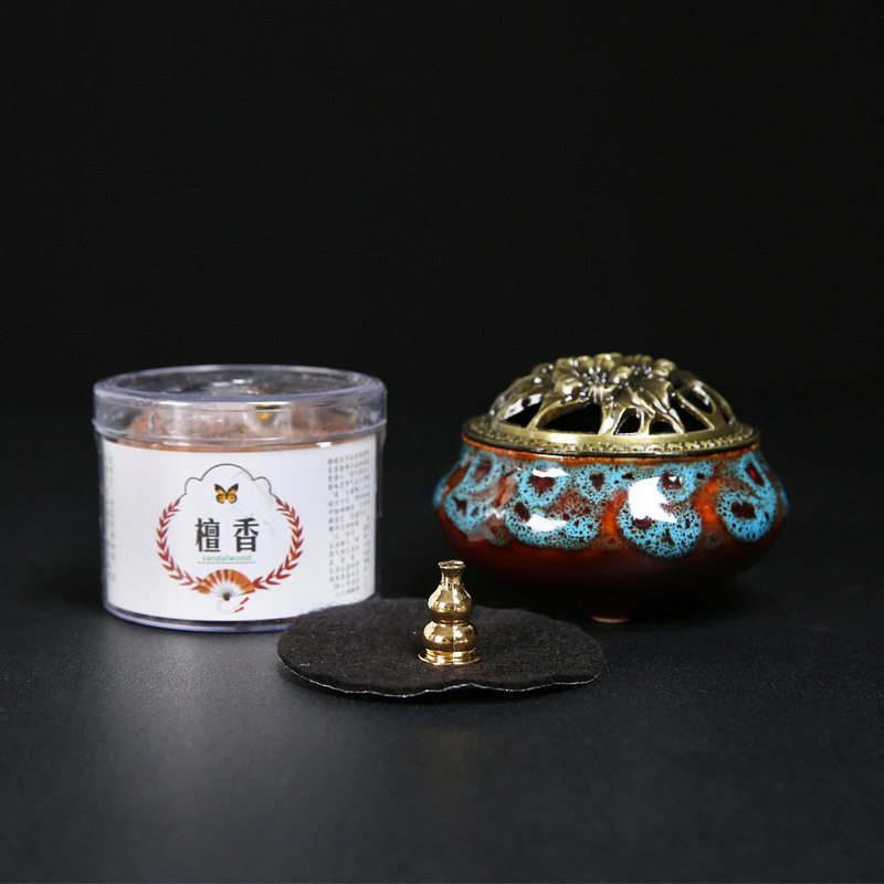 Factory direct sales 120 trays 48 trays of sandalwood incense powder room toilet deodorant deodorant indoor aromatherapy agarwood wormwood