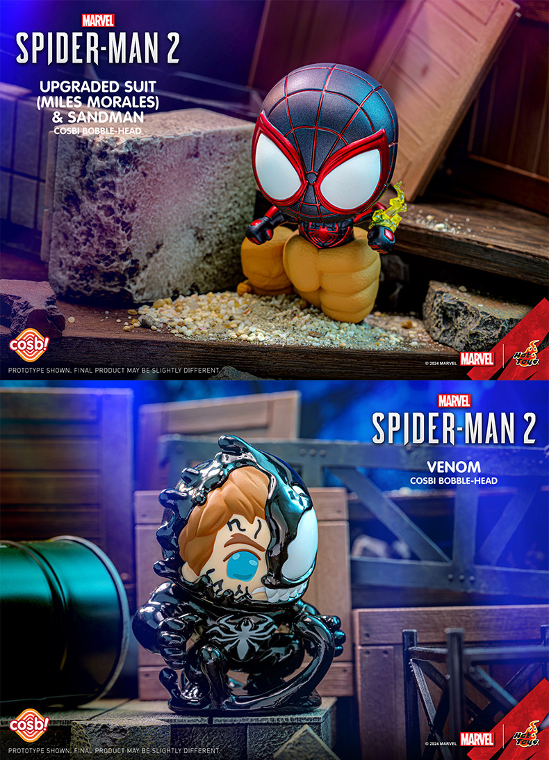 Hot Toys Marvel Spider-Man 2 Cosbi Bobble-Head Collection