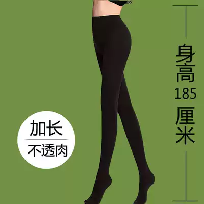 Longer 300D anti-hook stockings women's underwear socks spring and autumn pantyhose thick pantyhose plus fat jumpsuit stockings tall