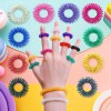 Mini finger massage ring relieves fatigue