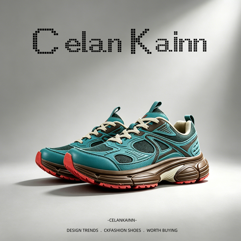 [Retro Style] Summer Low-Top Breathable, Comfortable, Non-Slip, Shock-Absorbing and Wear-Resistant Running Shoes, Technological Cross-Country Sports Shoes