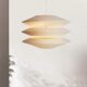 Nordic Creative Chandelier Simple Restaurant Living Room Bedroom Aisle Cafe Bar Warm Romantic Decorative Fabric Lamp
