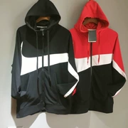 Áo len nam AR3 Mùa xuân và mùa thu Mới Terry Trang phục thể thao giản dị Áo hoodie LOGO Jacket 085 - Thể thao lông cừu / jumper