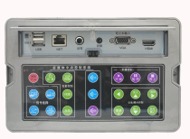 Guangzhou Jihong JH9000 Multimedia high-definition central controller acrylic panel touch press bodybuilding dial code