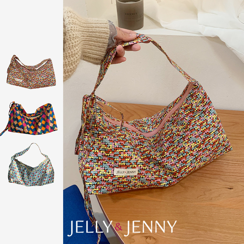 Spring Flower Baguette Bag 2026 Super Popular Exquisite Bag Single Shoulder Crossbody Bag B16