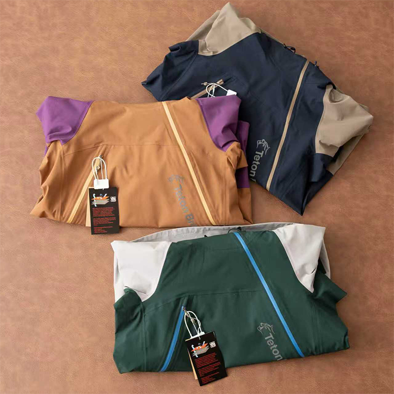 Japanese-Style Teton Bors Tsurugl Jacket Outdoor Nylon Diagonal Zipper Jacket