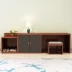 Nội thất khách sạn tùy chỉnh khách sạn phòng khách sạn căn hộ TV tủ máy tính bàn hành lý giá viết bàn kết hợp đầy đủ - Nội thất khách sạn tủ quần áo sắt Nội thất khách sạn