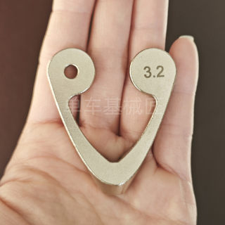 协达Pillar兔耳辐条扳手 3.2辐条帽工具 调圈工具四面扳手14G