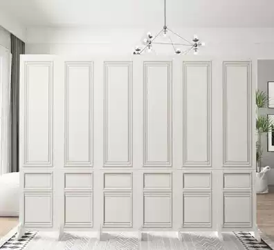 Screen folding porch bedroom home partition wall living room modern simple mobile cover solid wood office company ornaments