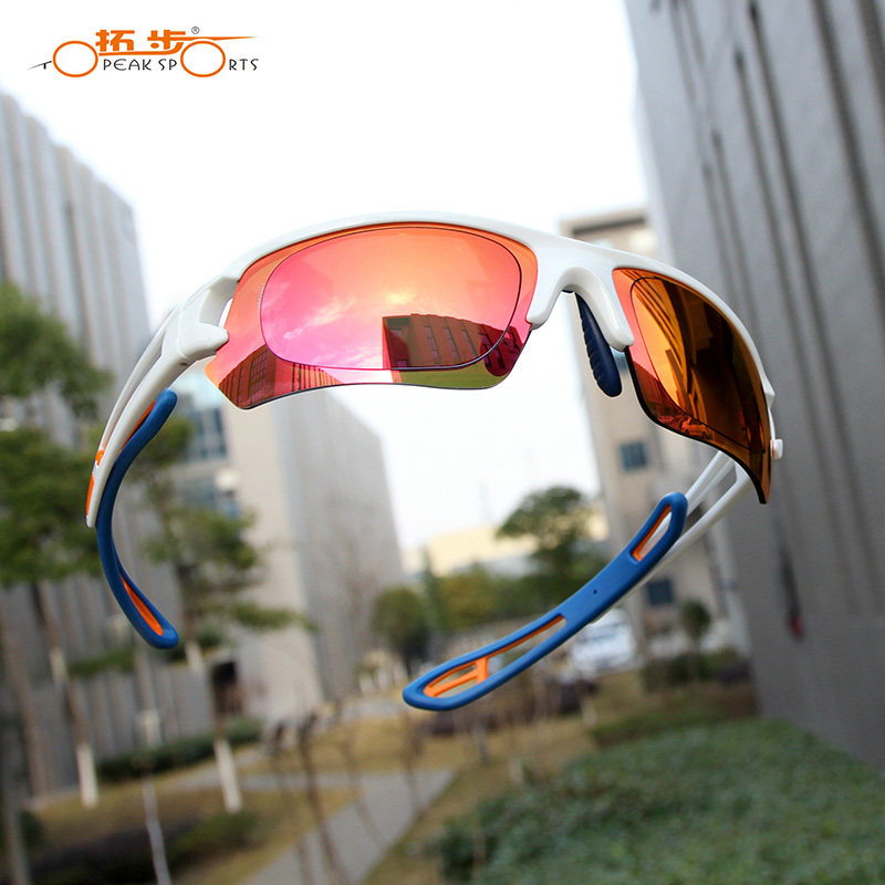 Top MR - MAGIC colorful coating myopia sports optical sunglasses outdoor cycling running wind - proof