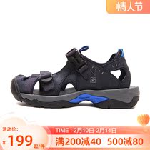 Pathfinder Sandals Sandals Mens Summer New Outdoor Leisure 100 Hitch Baotou Beach Shoes Covered Water Sandals Non-slip The Creek Shoes