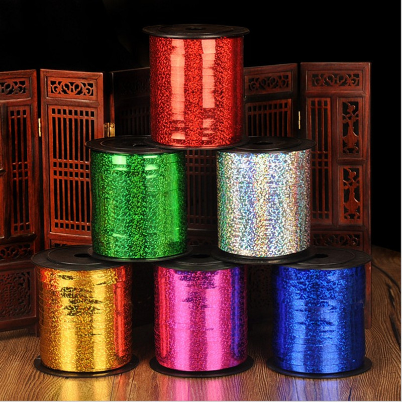 Wedding Supplies Balloon Ties Ribbon Wedding Arrangement Radium Ribbon Tying Balloon Prop Accessories Wedding Decorations-Taobao