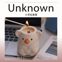 Cute koala scented candle soy wax birthday gift souvenir Mid-Autumn Festival gift box indoor atmosphere decoration