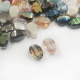 Стеклянный аксессуар ручной работы, аксессуары, подвеска в форме капли, бусины, с драгоценным камнем, DIY, 6×9мм