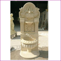 Jiahui sandstone relief round sculpture garden water landscape villa wine entrance aisle little angel courtyard flow pool