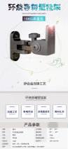 Speaker wall mount bracket surround sound wall mount universal rotatable zinc alloy speaker rack hanger pair